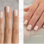 Milk Iced Vanilla Nails Trend Replaces Classic Shades With Cool Creamy Finish