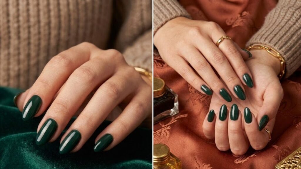 Timeless Green Nail Designs