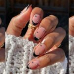 12 Edgy Yet Elegant Black French Tip Nails That Make a Strong Style Statement